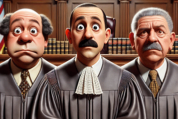 Three stooges judges