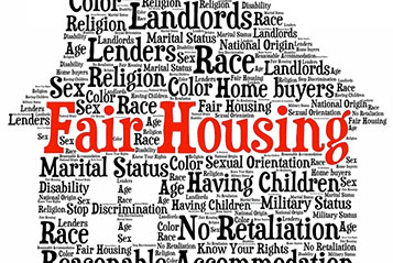 Fair Housing Act Word Graphic