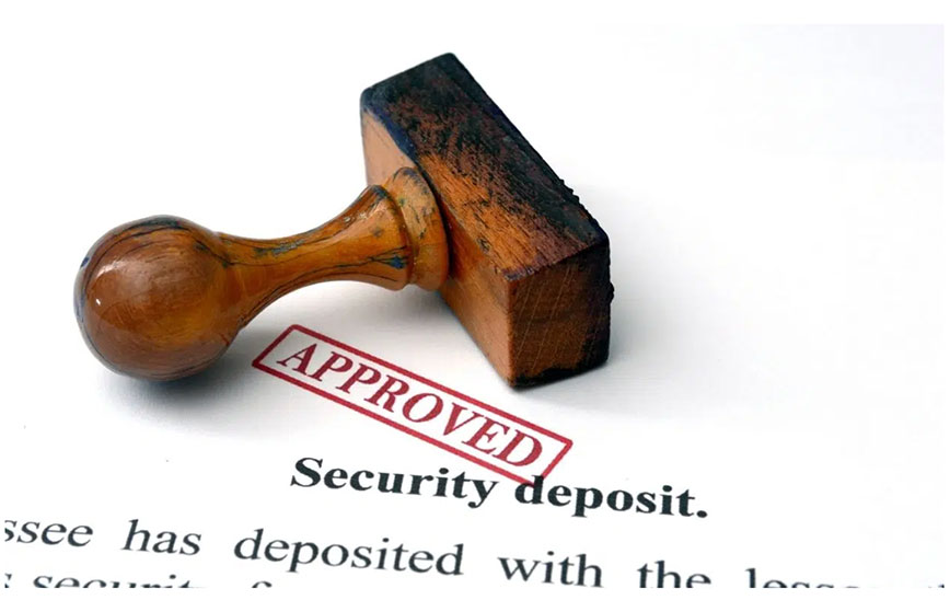 security deposit process